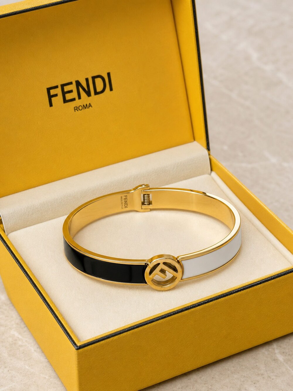 Fendi Modern Designer Bracelet Style 10 | New with Box - Picture 4 of 9